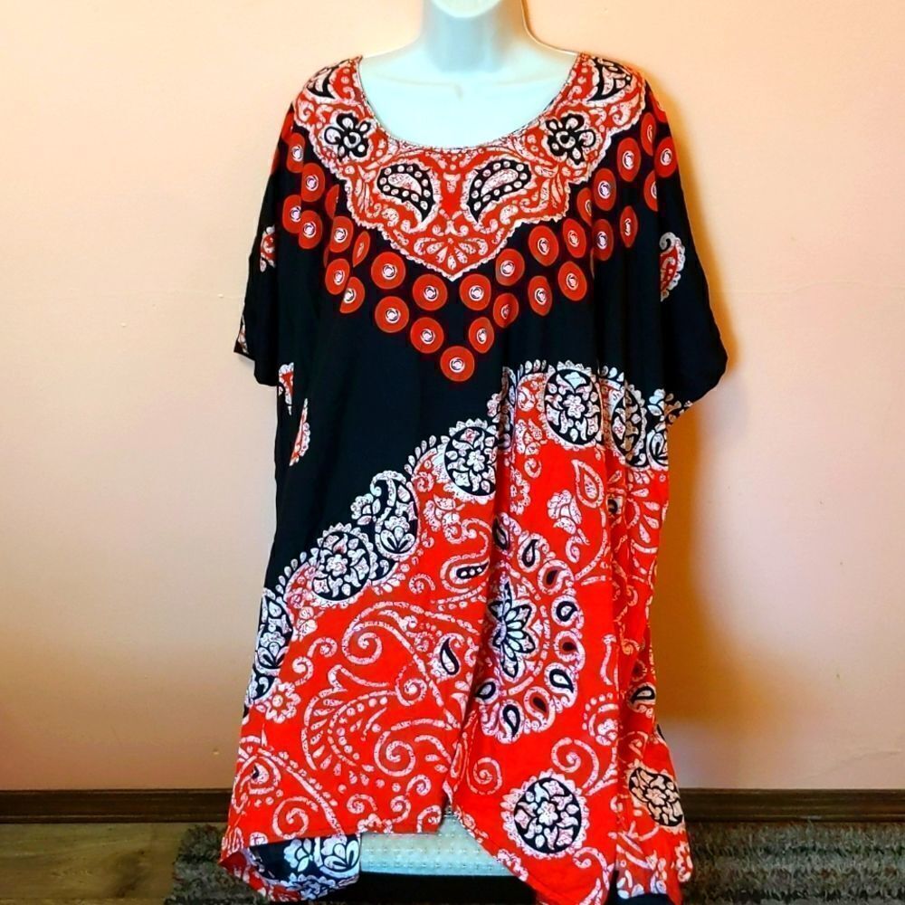 Metropolitan summer poncho art to wear OS